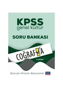 Nobel Kpss Gk Coğrafya Soru Bankası