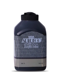 Lisans Artdeco Akrilik Boya 500 Ml Siyah  Lv-Y-070L-3618