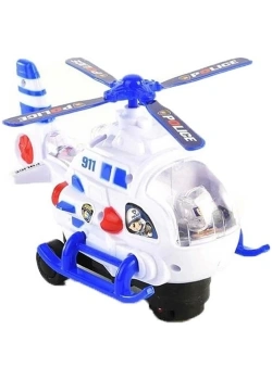 Kutulu Pilli Işıklı Polis Helikopter