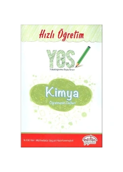 Editör Ygs Kimya Öğretmen Defteri