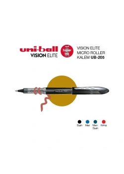 Uniball Ub-205 Vısıon Elıte 0.5 Roller Kalem Kırmızı
