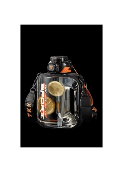 Vagon Lıfe Ttk Sporcu Matarası 1000Ml Siyah T-1022