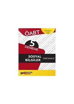 Öabt Sosyal Bilgiler Öğretmenliği 5 Deneme Master Work