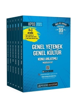 Pegem 2021 Kpss Gy Gk Konu Anlatımlı Modüler Set