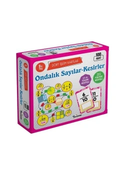 Ondalık Sayılar Kesirler Kartlar Kutulu 9+Yaş Teleskop