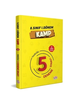 Editör 8.Sınıf 1.Dönem Kamp 5 Deneme Sınavı