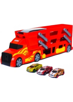 Kutulu 3 Katlı Yedek Araçlı Rampalı Car Transporter