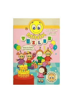 Emojil Çıkartmalar Minik Yüzler Doğum Günü   Koloni