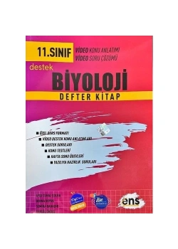 Ens 11.Sınıf Biyoloji Defter Kitap