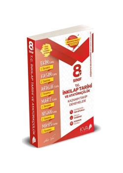 8.Sınıf İnkilap Kazanım Takip Denemeleri   Kva