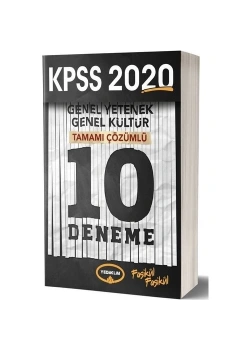 Kpss 2020 Gy Gk Çözümlü 10 Deneme Yediiklim