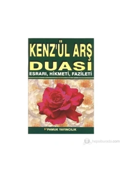 Pamuk 062 Kenzül Arş Duasi Dergi Boy