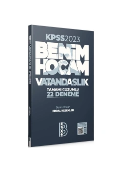 Kpss 2023 Vatandaşlık 22 Çözümlü Deneme  Benim Hocam
