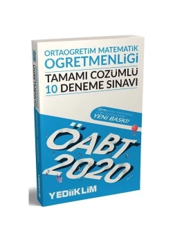 Öabt Ortaöğretim Matematik Öğretmenliği 10 Çözümlü Deneme  Yediiklim