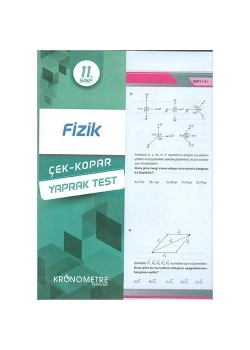 11.Sınıf Fizik Yaprak Test   Kronometre