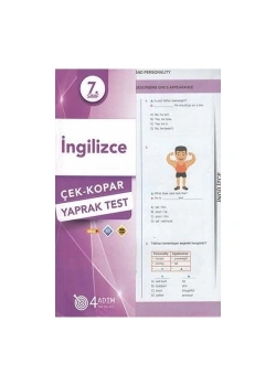 7. Sınıf İngilizce Yaprak Test 4 Adım