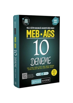 Pegem Meb Ags 10 Deneme Hibrit Kitap