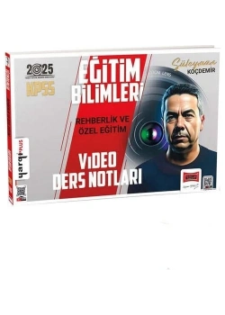 Yargı 2025 Kpss Rehberlik Özel Eğitim Video Ders Notları