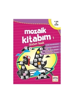 Mozaik Etkinlik Kitabım 1 Sticker Book 4+ Yaş