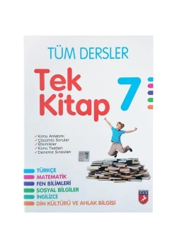 7.Sınıf Tüm Dersler Tek Kitap  Tay Yayınları