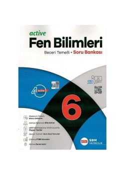 6.Sınıf Active Fen Bilimleri Soru Bankası Sbm Yayın