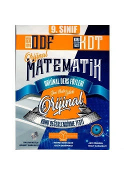 9.Sınıf Matematik Seti  Orijinal