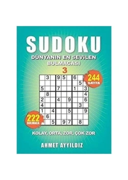 Sudoku 3 Kolay Orta Zor Çokzor Olimpos Yayın