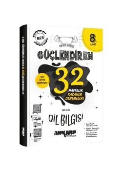 Ankara 8. Sınıf Di̇Lbi̇Lgi̇Si̇ 32 Haftalik Kazanim Denemeleri̇