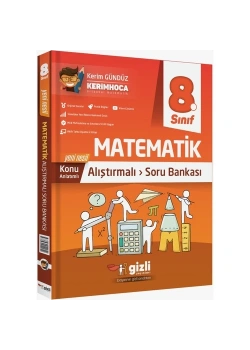8.Sınıf Matematik Konu Anlatımlı Alıştırmalı Soru Bankası  Gizli Yayınları