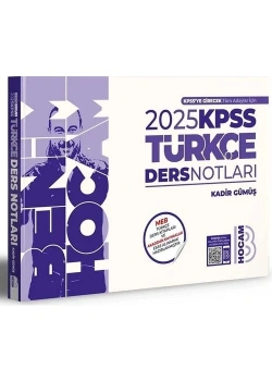 2025 Kpss Türkçe Ders Notları  Kadir Gümüş  Benim Hocam