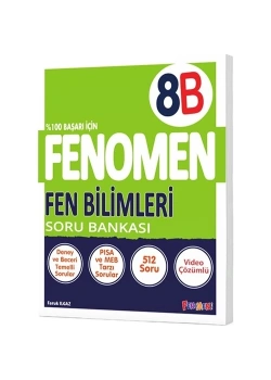8.Sınıf Fen Bilimleri Fenomen Soru Bankası Gama Yayın