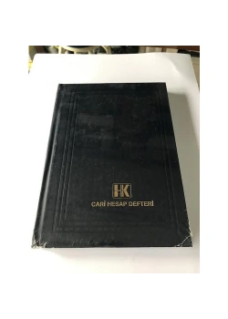 Ulaş Cari Hesap Defteri.17X24 192 Yp Dikey U20-003