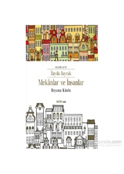Mekanlar Ve İnsanlar Boyama Kitabı Alfa