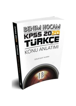 Kpss 2020 Türkçe Konu Anlatım Benim Hocam