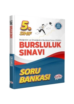 Editör 5.Sınıf Bursluluk Sınavı Güncel Soru Bankası