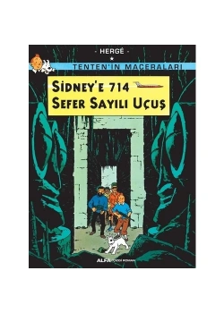 Tenteni̇N Maceralari 22 Si̇Dneye 714 Sayili Uçuş Çi̇Zgi̇ Roman