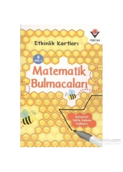 Matematik Bulmacaları Etkinlik Kartları 8+Yaş Kutulu Tübitak