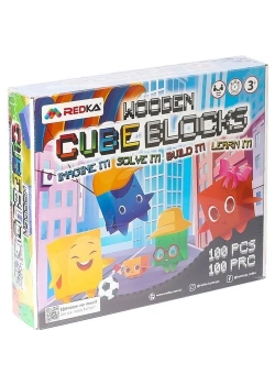 Kumtoys Wooden Cube Bloks