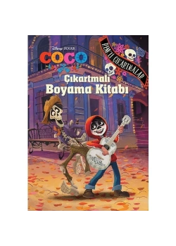 Dısney Coco Çıkartmalı Boyama   Doğan
