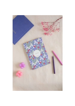 Notes Bez Ciltli Çizgisiz Defter Roman Boy    Beyaz Balina
