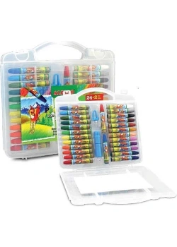 Alpıno Dc-008297 Oıl Yağlı Pastel  Pastel Boya 24Lü (Çantalı )