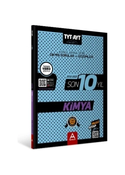 Tyt Ayt Kimya 2012-2021 Çıkmış Sorular Çözümlü A Yayınları