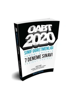 Öabt 2020 Sınıf Öğretmenliği 7 Çözümlü Deneme Benim Hocam