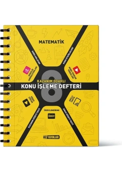 Hız 8.Sınıf Matematik Kazanım Odaklı Konu İşleme Defteri
