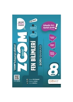Günay 8.Sınıf Fen Bilimleri Soru Bankası Zoom Serisi