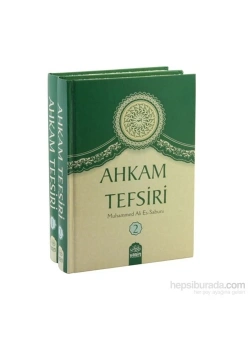 Ahkam Tefsiri 2 Cilt Şamua Ciltli Muhammed Ali Sabuni Yasin Yayın