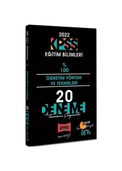 Yargı Kpss 2022 Eğitim  Bilimleri Öğretim Yöntem 20 Deneme