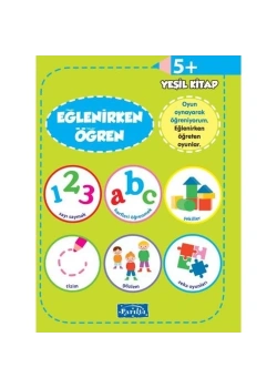 Eğlenirken Öğren 5+ Yeşil Kitap Parıltı