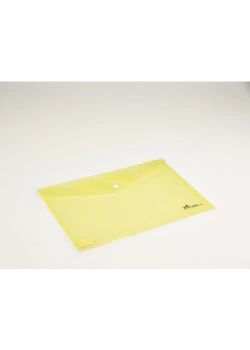 Umıx Çıtçıtlı Seffaf Zarf Dosya Sarı