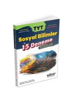 Miray Tyt Sosyal Bilimler 15 Deneme